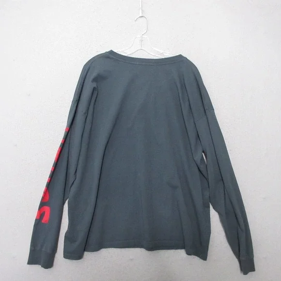 Daydreamer Wu-Tang Clan T-Shirt Women XL Gray Long Sleeve Graphic Band NWT USA - Picture 2 of 10